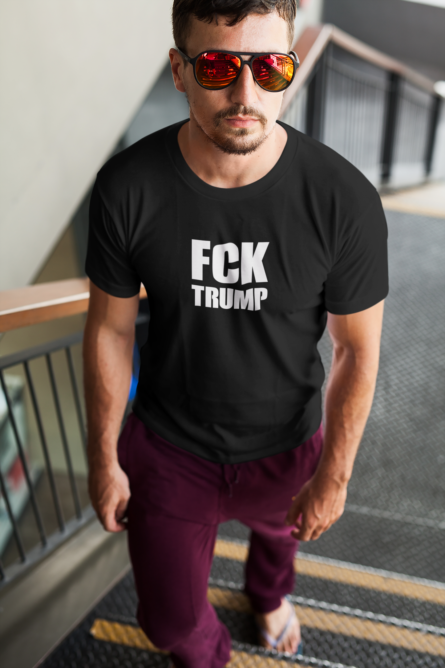 FCK Trump - Lightweight T-Shirt - Unisex