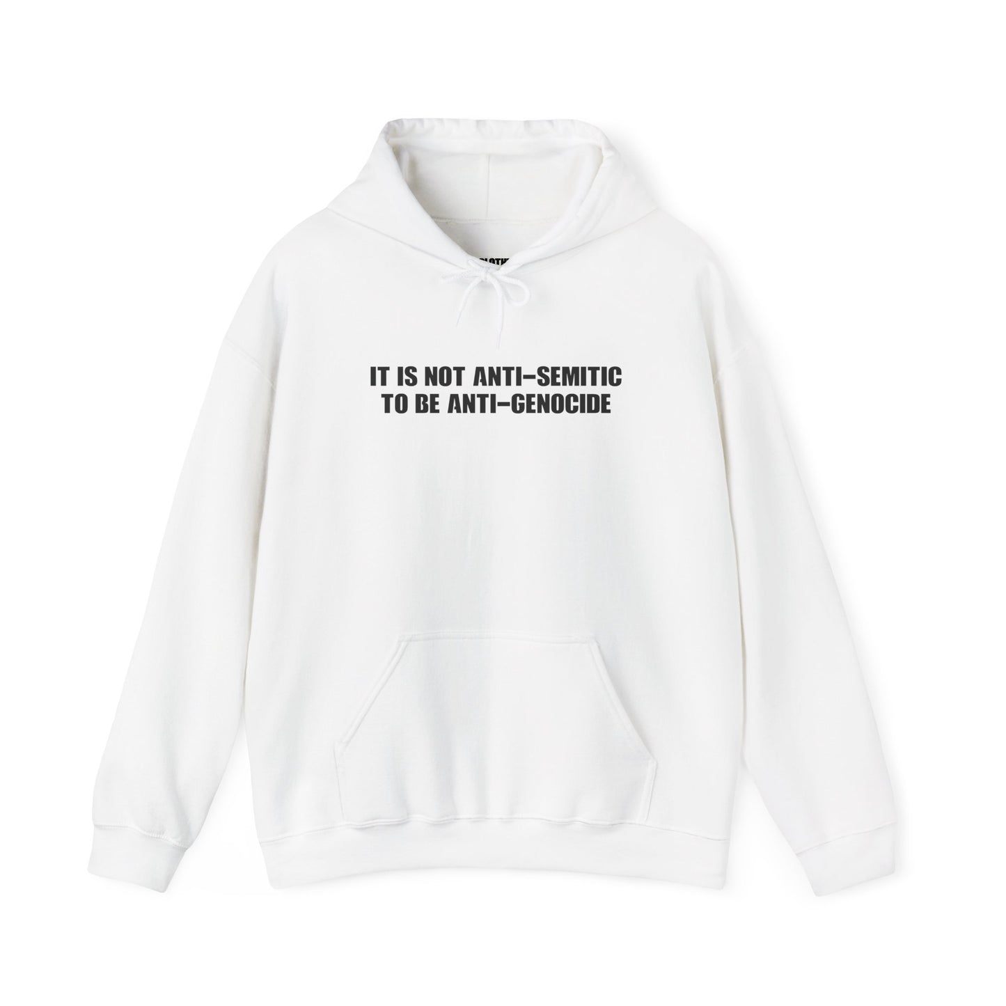 It is not Anti-Semitic to be Anti-Genocide - Heavy Blend Hoodie - Unisex