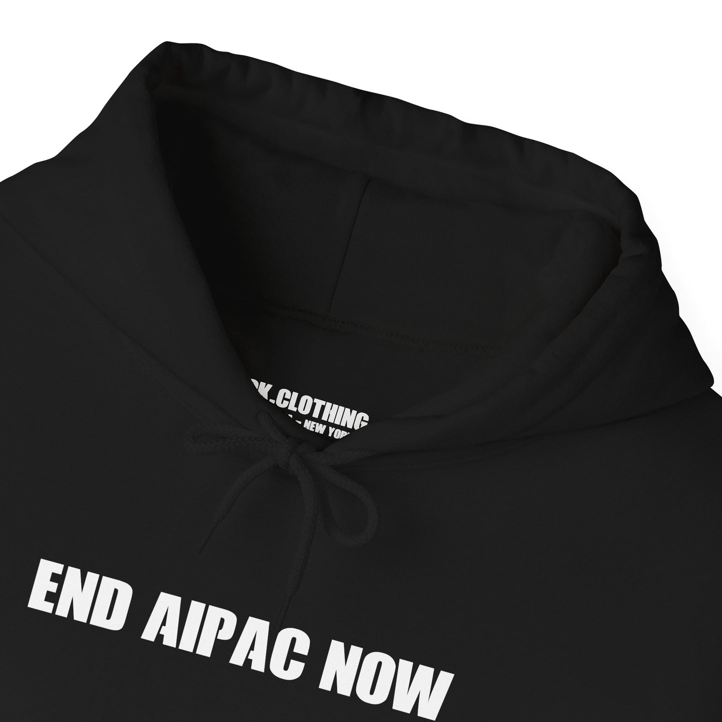 End AIPAC Now - Heavy Blend Hoodie - Unisex