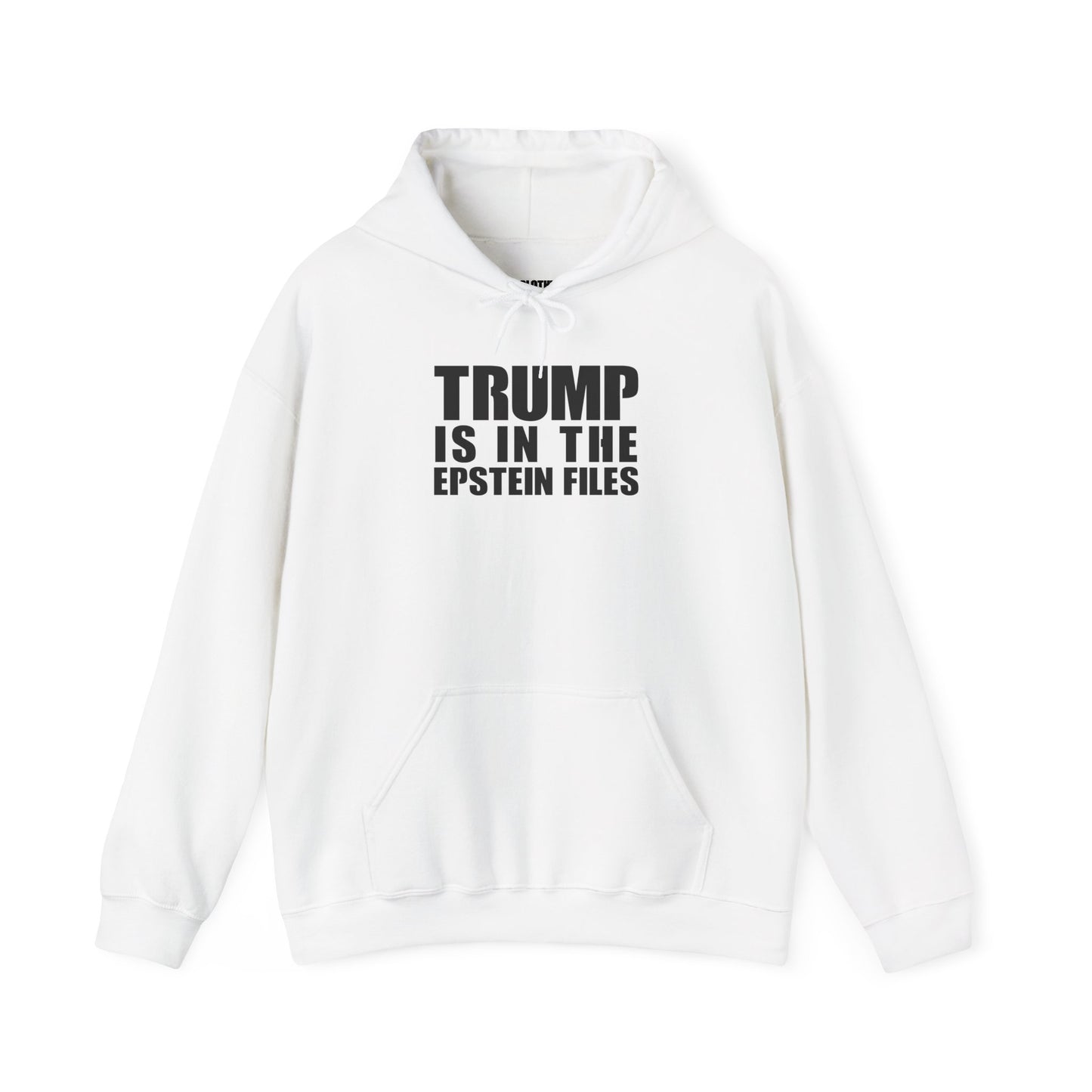 Trump is in the Epstein Files - Heavy Blend Hoodie - Unisex