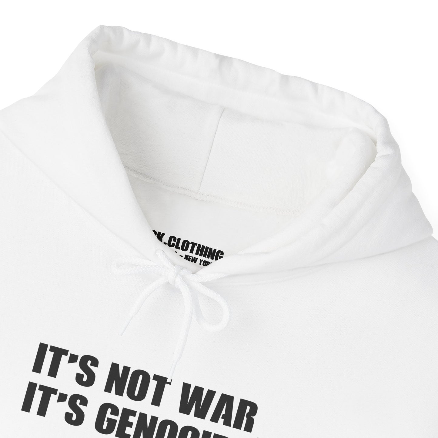 It's not War, It's Genocide - Heavy Blend Hoodie - Unisex