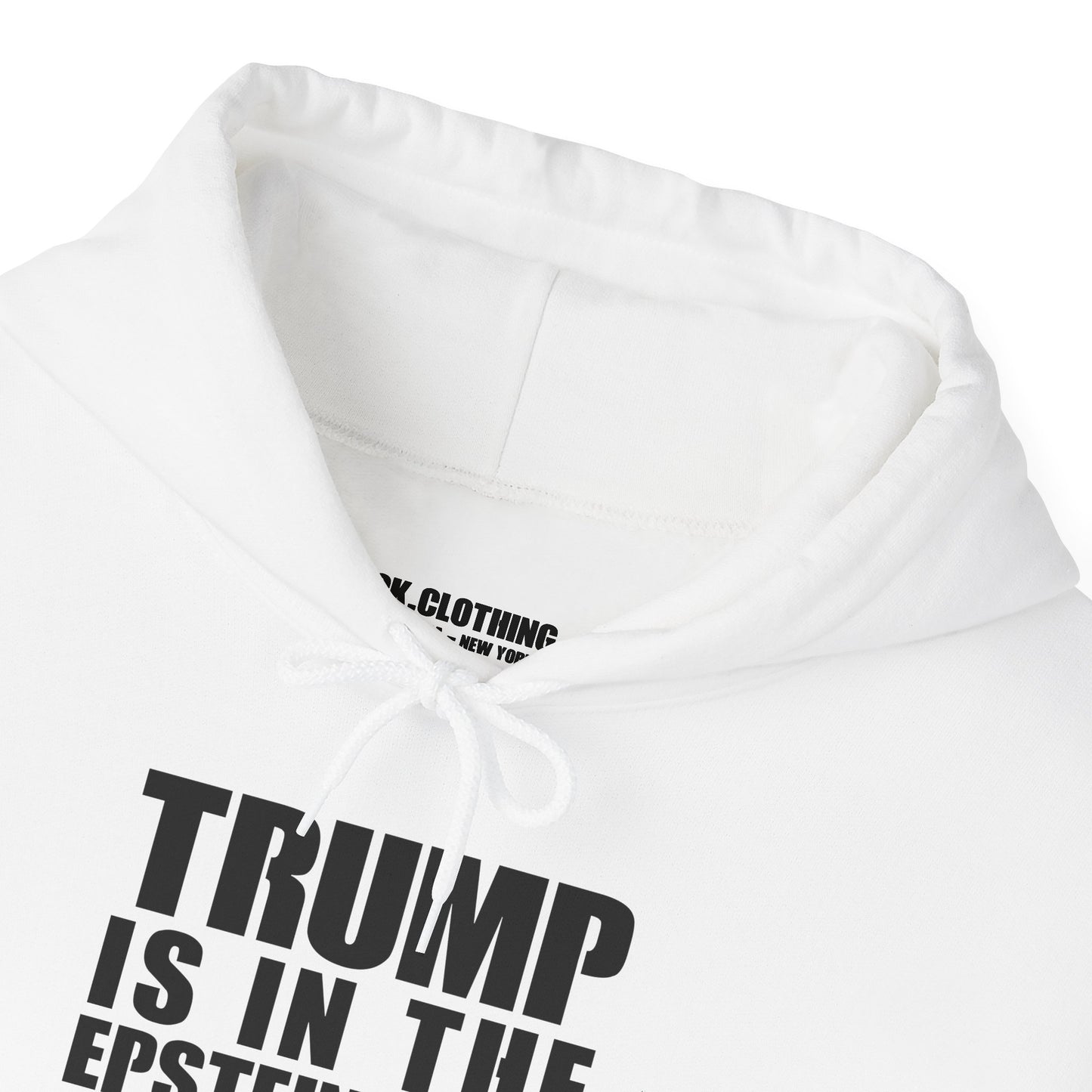 Trump is in the Epstein Files - Heavy Blend Hoodie - Unisex