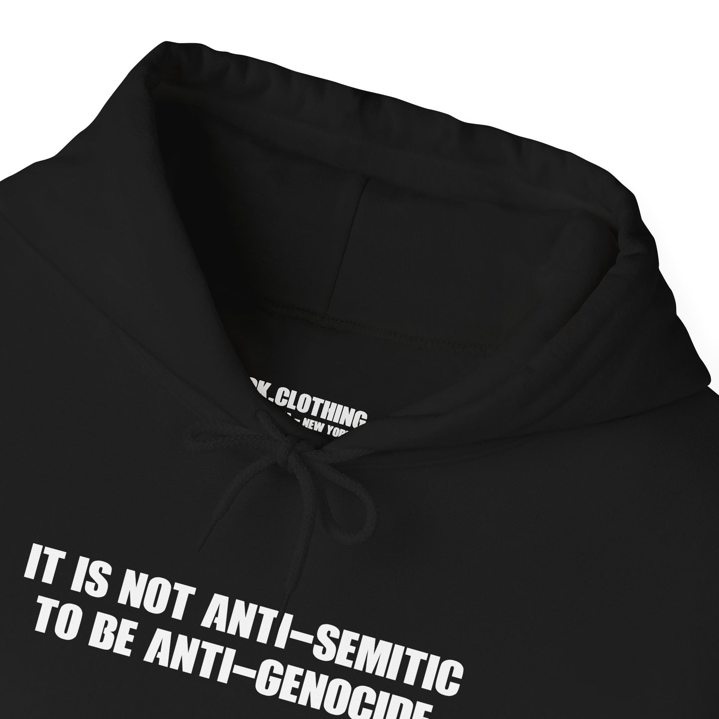 It is not Anti-Semitic to be Anti-Genocide - Heavy Blend Hoodie - Unisex