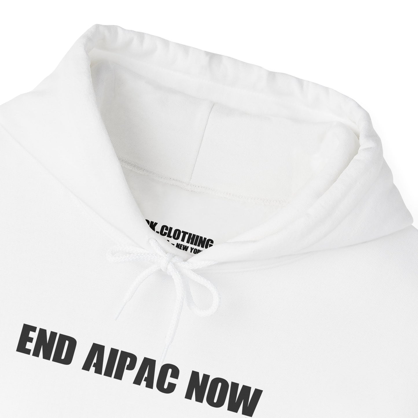 End AIPAC Now - Heavy Blend Hoodie - Unisex