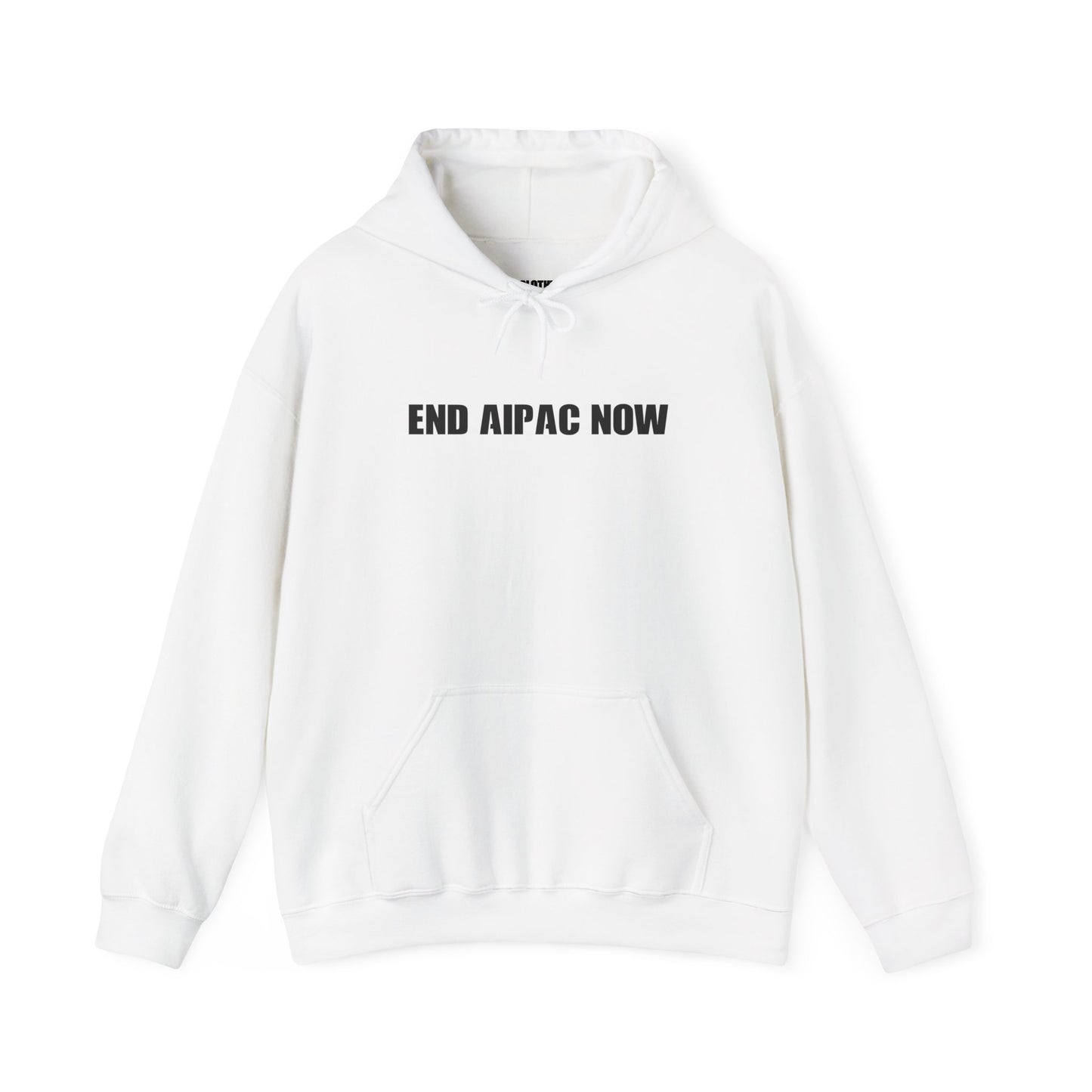 End AIPAC Now - Heavy Blend Hoodie - Unisex
