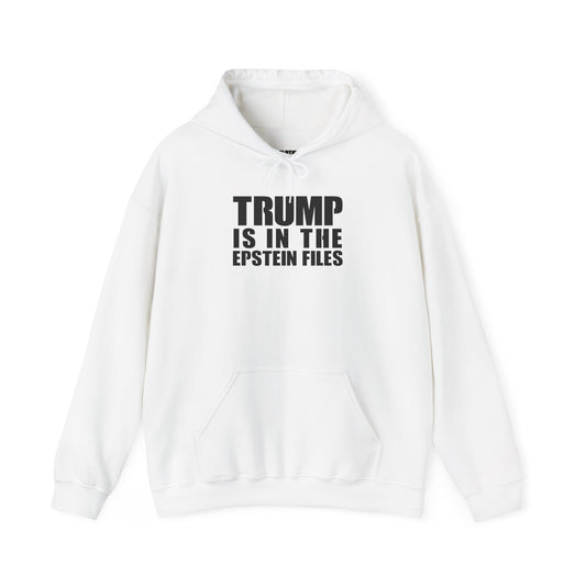 Trump is in the Epstein Files - Heavy Blend Hoodie - Unisex